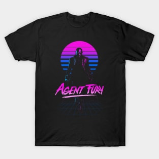 80's Retro Rad Hero Agent T-Shirt